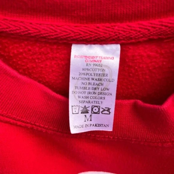 twenty one pilots Vessel Era Red Crew Sweatshirt [RARE]